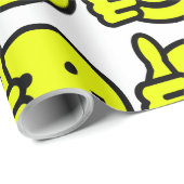 PAPIER CADEAU THUMBS HAUT (Coin rond)