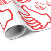 PAPIER CADEAU THUMBS THUMBS HAUT (Coin rond)