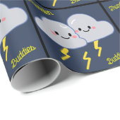 Papier Cadeau Thunder Buddies (Coin rond)