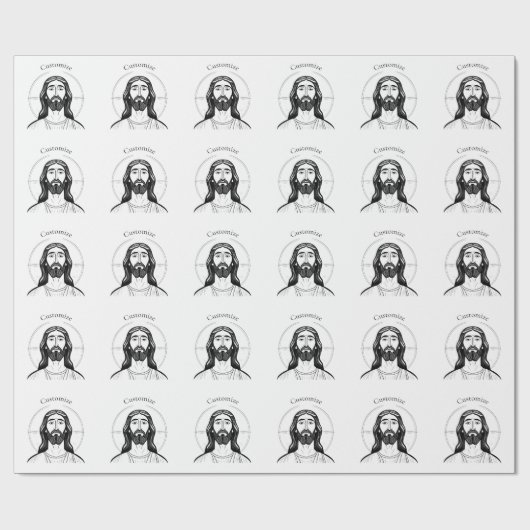 Papier Cadeau Thunder_Cove de Jésus-Christ (Plat)