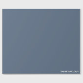Papier Cadeau Thundercloud Blue-grey Colour Name (Plat)