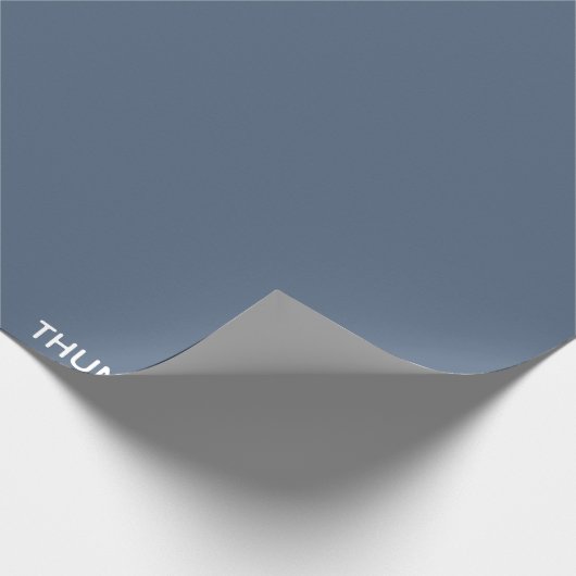 Papier Cadeau Thundercloud Blue-grey Colour Name (Coin)