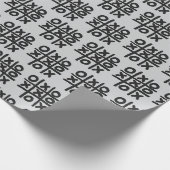 Papier Cadeau Tic Tac Toe (Coin)