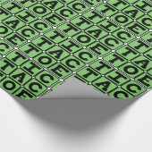 Papier Cadeau Tic-Tac-Toe, Jeu de X et de O (Coin)