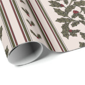 Papier Cadeau Tidages en bandes (Coin rond)