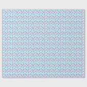 Papier Cadeau Tie Dye Motif Ancre (Plat)