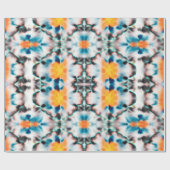 Papier Cadeau Tie Dye Seamless Pattern. Ethnic Abstract. Psyched (Plat)