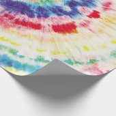 Papier Cadeau Tie Dye Swirl. Motif de Tiedye sans couture. Fabr (Coin)