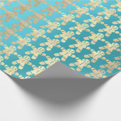 Papier Cadeau Tiffany Ocean BeachGold Ginger Ginger pain Guy (Coin)