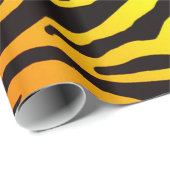 Papier Cadeau Tiger (Coin rond)