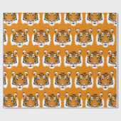 Papier Cadeau Tiger (Plat)