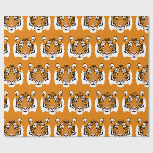 Papier Cadeau Tiger (Plat)