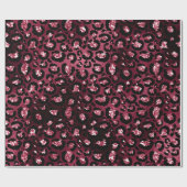 Papier Cadeau Tiger Animal Black Spark Marsal Parties scintillan (Plat)