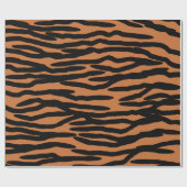 Papier Cadeau Tiger Motif de peau (Plat)