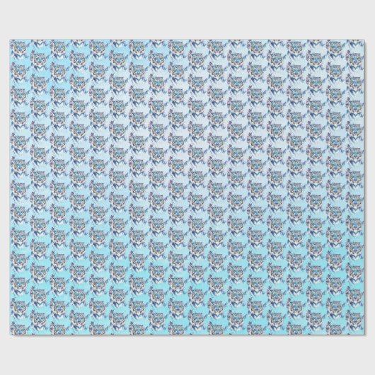 Papier Cadeau Tigre (Plat)