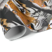 Papier Cadeau Tigre (Coin rond)