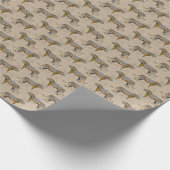 Papier Cadeau Tigre de Steampunk (Coin)