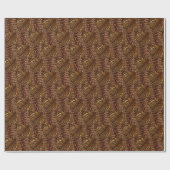 Papier Cadeau Tigre léopard tendance (Plat)