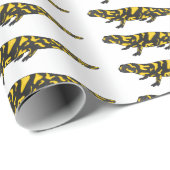 Papier Cadeau Tigre salamandre (Coin rond)