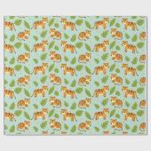 Papier Cadeau Tigres (Plat)