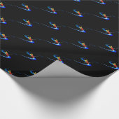 Papier Cadeau Tiki Surfeur (Coin)