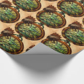 Papier Cadeau Timepiece Steampunk (Coin)