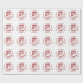 Papier Cadeau Tin de sardines pop art (Plat)