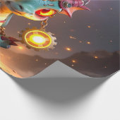 Papier Cadeau Tiny Dragon, Big Time Energy – The Ember Clockling (Coin)