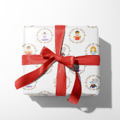 Papier Cadeau Tiny Nutcracker caractères