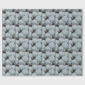 Papier Cadeau Tiny rose Fleurs Plantes Cactus (Plat)