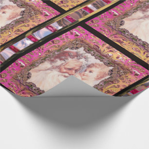 Papier Cadeau Tir à la barbe Père Noël 30" x 6"