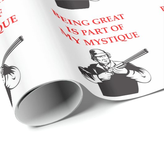 PAPIER CADEAU TIR DE PIÈGE (Coin rond)