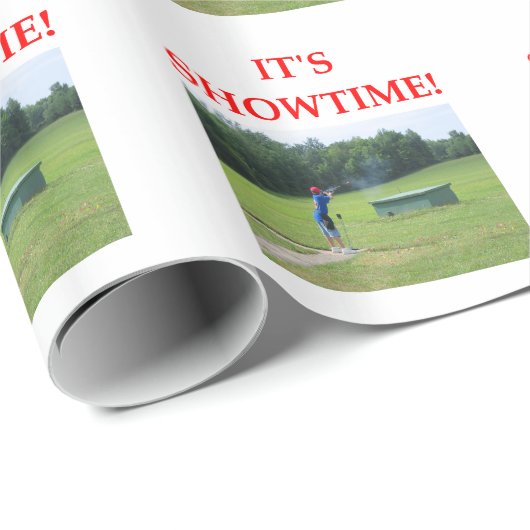 Papier Cadeau tir de piège (Coin rond)