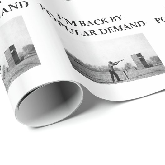 PAPIER CADEAU TIR DE PIÈGE (Coin rond)