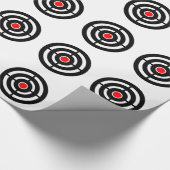 Papier Cadeau Tir sur la cible du tir à l'arc (Coin)