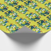 Papier Cadeau tirage danse (Coin)