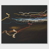 Papier Cadeau tireur noir (Plat)