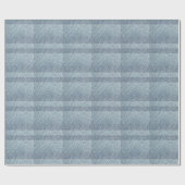 Papier Cadeau Tissu bleu (Plat)