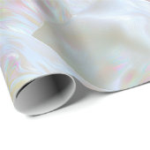 Papier Cadeau Tissu iridescent nacré (Coin rond)