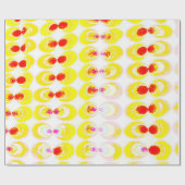 Papier Cadeau Tissu Pop Art (Plat)