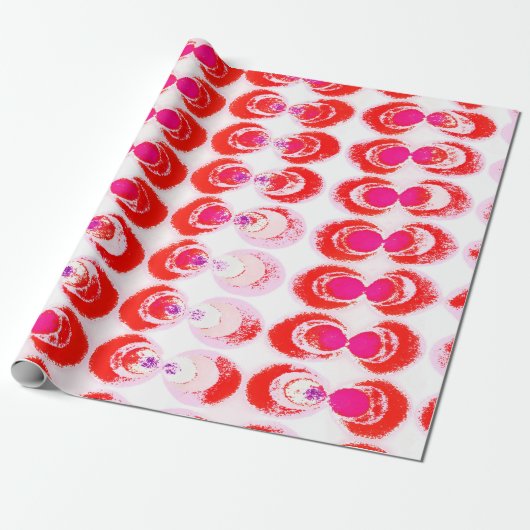 Papier Cadeau Tissu Pop Art (Déroulé)