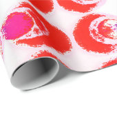 Papier Cadeau Tissu Pop Art (Coin rond)