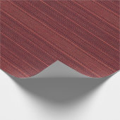 Papier Cadeau tissu rayé rouge (Coin)