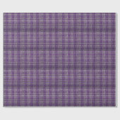 Papier Cadeau Tissu tartan violet : arrière - plan texturé. (Plat)