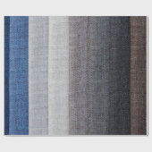 Papier Cadeau Tissu tissu coton textile (Plat)