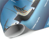 Papier Cadeau titanic dive (Coin rond)