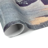 Papier Cadeau Titanic frappe l'iceberg (Coin rond)