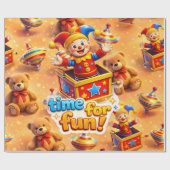 Papier Cadeau Title gestures, golden toybox premium wrap (Plat)