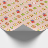 Papier Cadeau Toast Brunch (Coin)