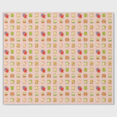 Papier Cadeau Toast de brunch (Plat)